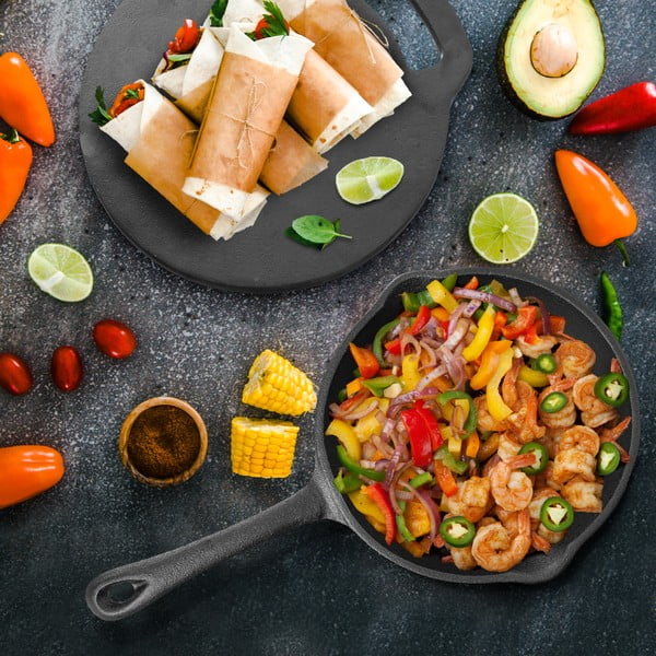 Grill tava od lijevanog željeza ø 16 cm LITINA – Orion-image-1