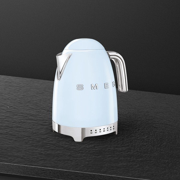 Svijetlo plavo kuhalo za vodu od nehrđajućeg čelika 1,7 l Retro Style – SMEG-image-3