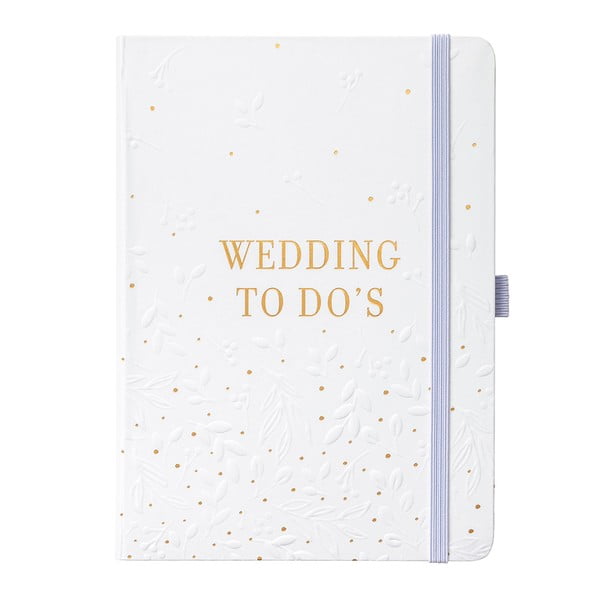 Bijela bilježnica za vjenčanje Busy B To Do-image-2