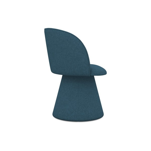 Plava podstavljena blagovaonska stolica Maia – Makamii-image-2