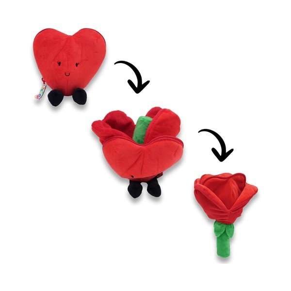 Plišana igračka Flipetz 2in1 Heart – Les Deglingos