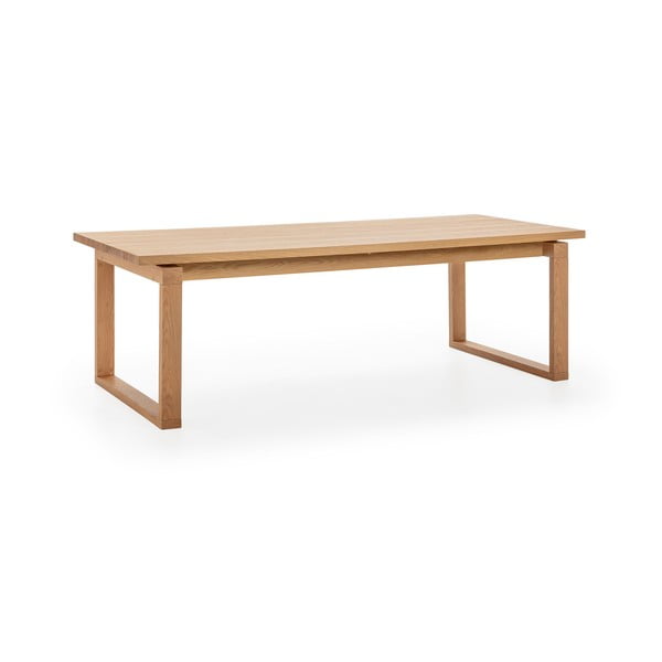 Blagovaonski stol s pločom stola u dekoru hrasta 100x220 cm Rina – Marckeric