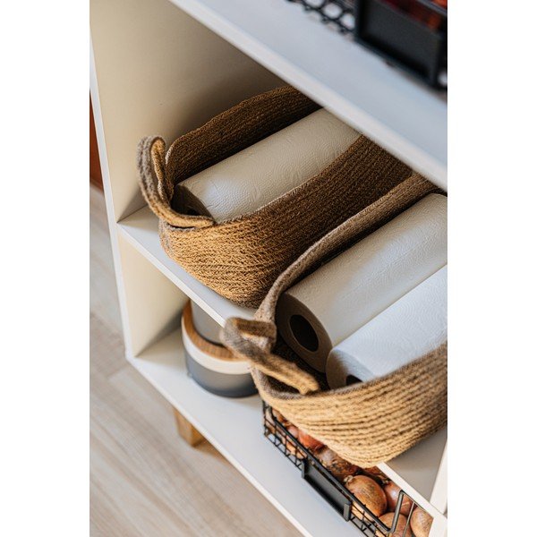 Košara za pohranu od jute Compactor, 29 x 20 cm-image-1