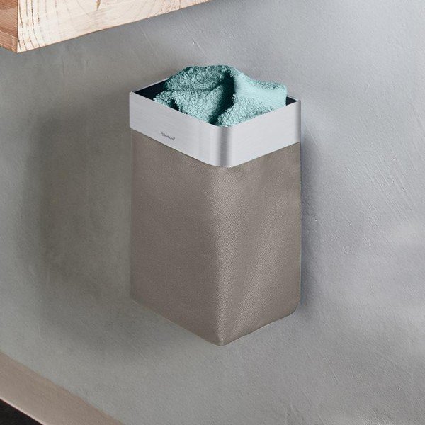 Smeđa košara za ručnike Blomus Nexio-image-1