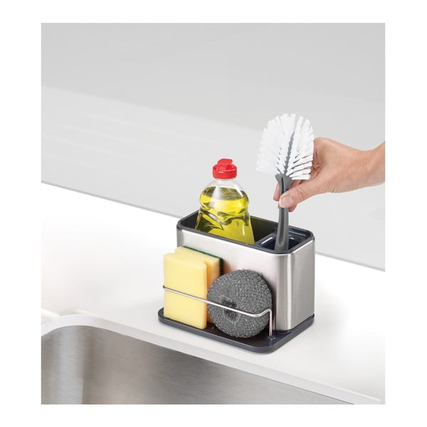 Stalak za deterdžent od nehrđajućeg čelika Joseph Joseph Tidy, 18 x 12,8 cm-image-3