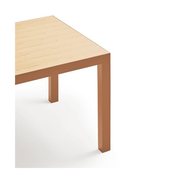 Blagovaonski stol s hrastovom pločom stola 75x180 cm Alma – Teulat-image-3