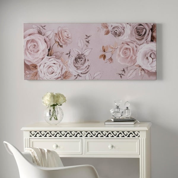 Slika Graham & Brown Rose Trail, 100 x 40 cm-image-1