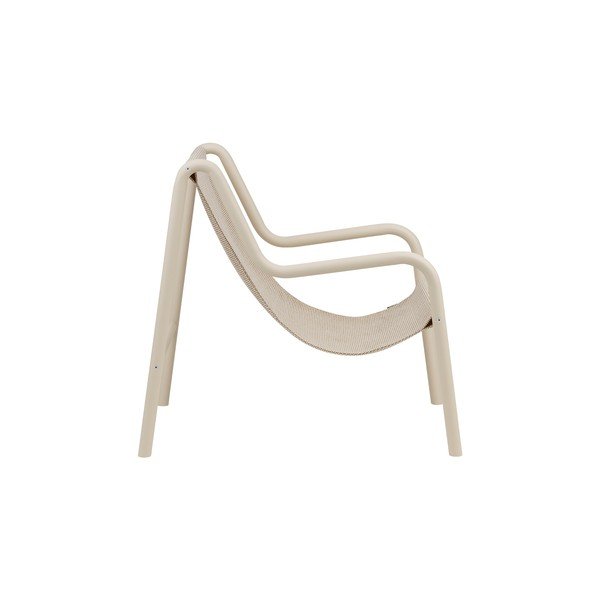 Bež metalna vrtna fotelja Nokk – noo.ma-image-2