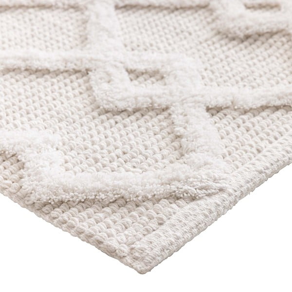 Krem kupaonska prostirka 50x80 cm Otis – douceur d'intérieur-image-3