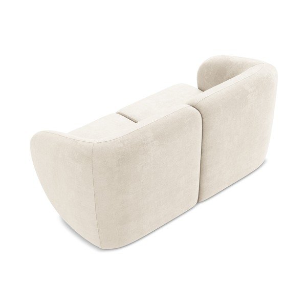 Bež sofa od šenila 174 cm Lani – Makamii-image-3