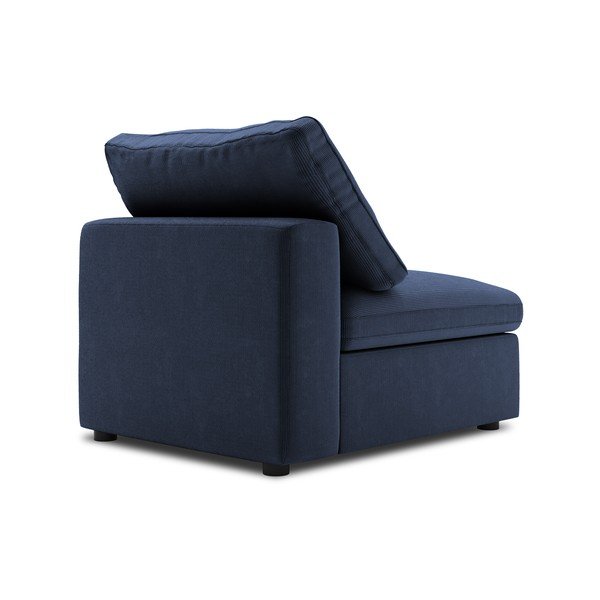 Tamnoplavi srednji dio modularne sofe od samta Windsor & Co Sofas Galaxy-image-3