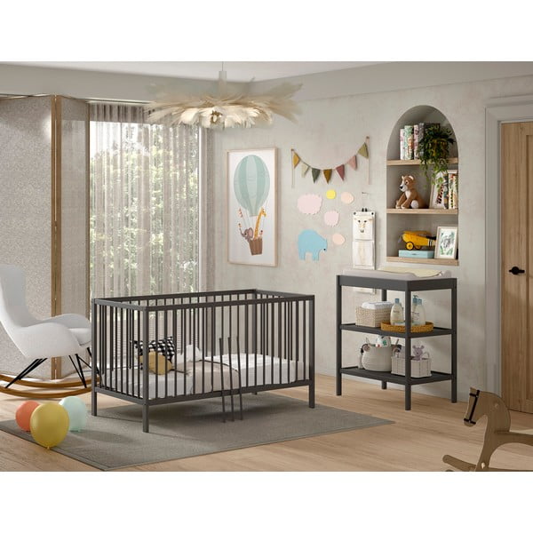 Set dječjeg namještaja 2 kom od masivne bukve Dino – Vipack-image-1