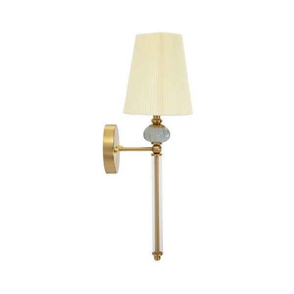 Bijela/u zlatnoj boji zidna lampa Warsaw – Mauro Ferretti-image-3