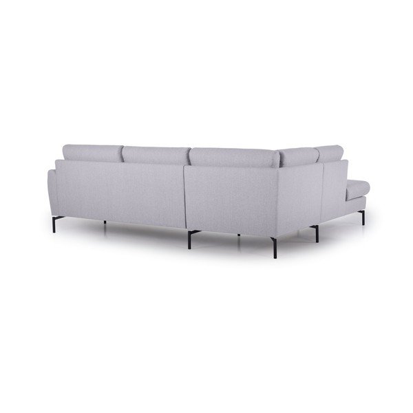 Siva sofa Scandic Vesta, lijevi kut-image-2