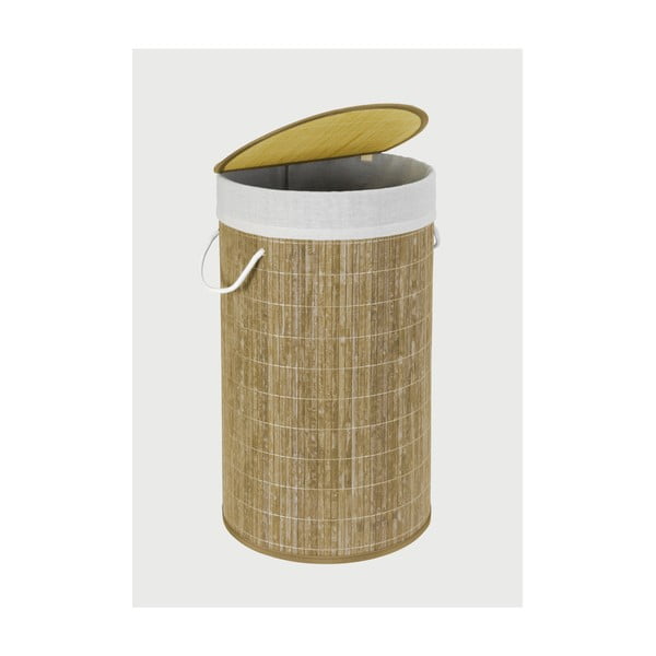 Košara za veš od bambusa Wenkoo Bina, 55 l-image-2