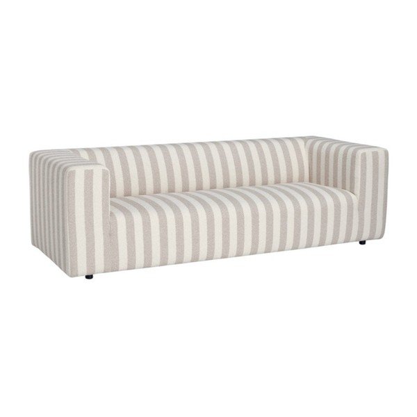 Bež/krem sofa od šenila 220 cm Lisa – Ellos Home