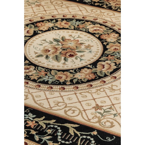 Crni/bež tepih 120x170 cm Herat – Nouristan-image-2