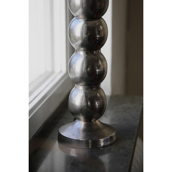 Stolna lampa u srebrnoj boji (visina 33 cm) Gong – Markslöjd-image-1