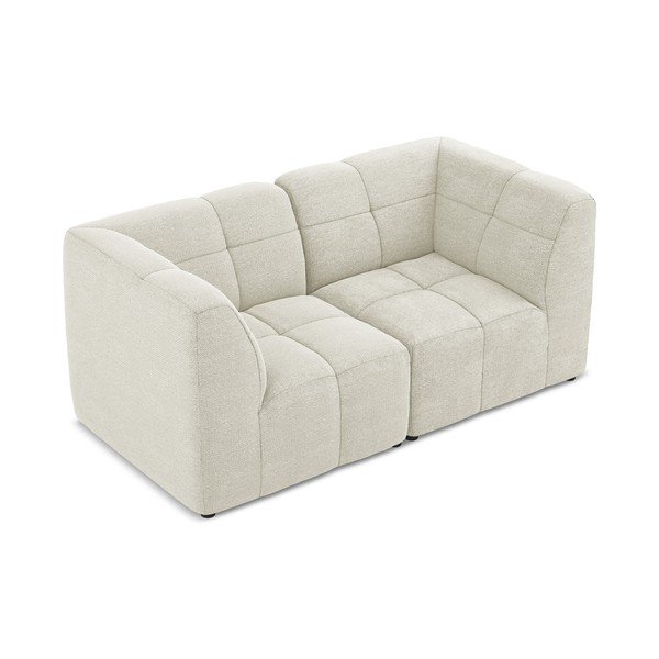 Bež sofa od bouclé tkanine 180 cm Aloha – Makamii-image-3