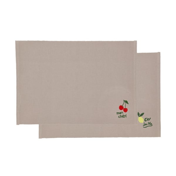 Pamučan podmetač 2 kom 33x48 cm Bistro – Södahl