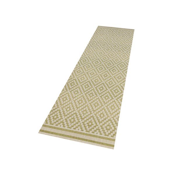 Zeleni gazište prikladan za vanjski Bougari Karo, 80 x 200 cm-image-1