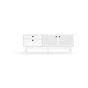 Bijeli TV stol 140x52 cm Punto - Teulat