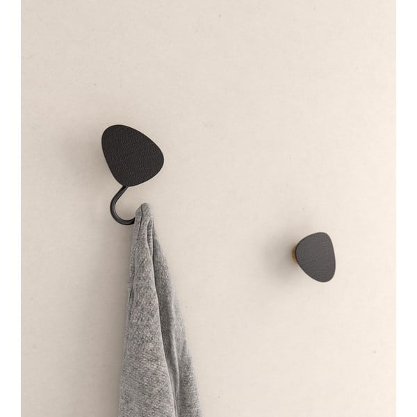 Crna željezna zidna kuka Dot S Bull – LIND DNA-image-2