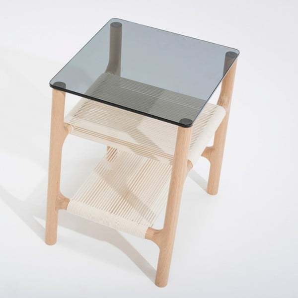 Stolić od masivnog hrastovog drva Gazzda Fawn-image-1