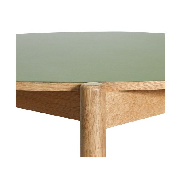 Okrugao blagovaonski stol od punog hrasta ø 115 cm Oblique – Hübsch-image-3