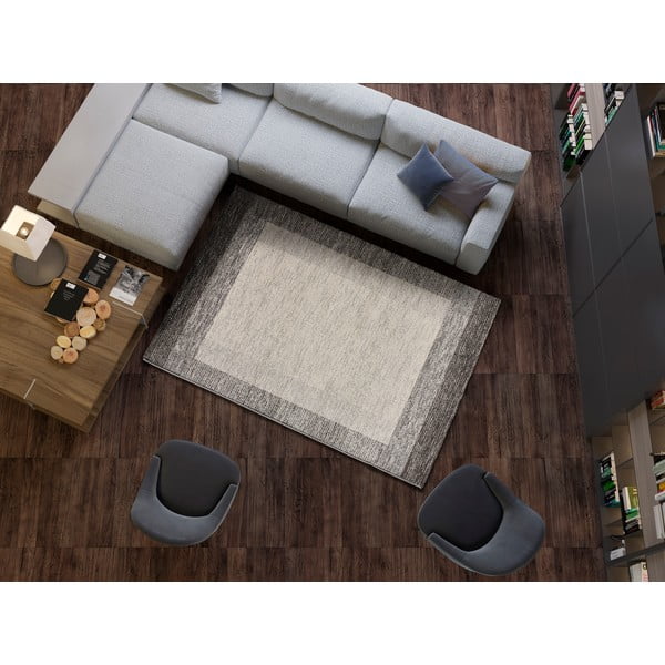 Sivi tepih 80x150 cm Delta – Universal-image-1