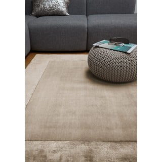 Svjetlo smeđi ručno rađen tepih od mješavine vune 160x230 cm Ascot – Asiatic Carpets