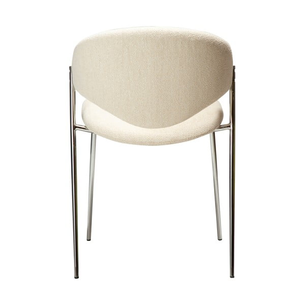 Krem podstavljena blagovaonska stolica Zone – DAN-FORM Denmark-image-3