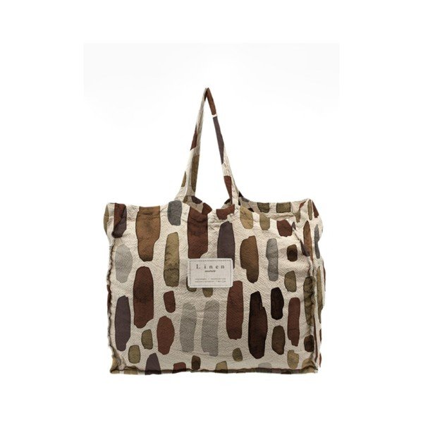 Platnena ​torba Really Nice Things Geometric, širina 42 cm