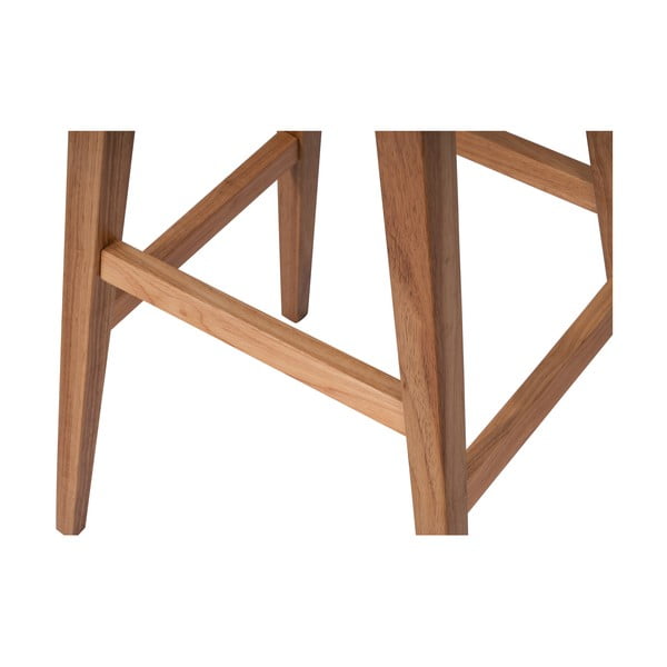 Barska stolica od masivnog kaučuka u prirodnoj boji (visine sjedala 75 cm) Club – Bonami Essentials-image-4