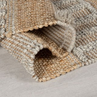 Svijetlo sivo-u prirodnoj boji tepih 120x170 cm Medina – Flair Rugs