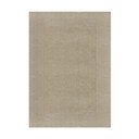 Bež ručno rađen vunen tepih 300x400 cm Textured Wool Border – Flair Rugs