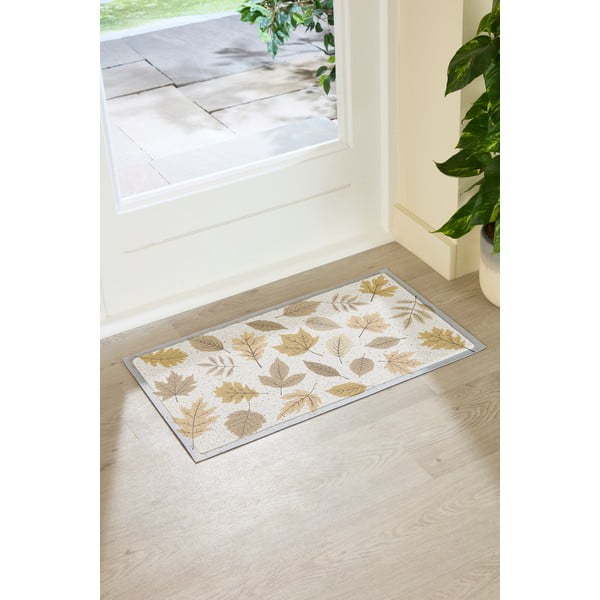 Otirač 40x70 cm Autumn Neutral Leaves – Artsy Doormats-image-3
