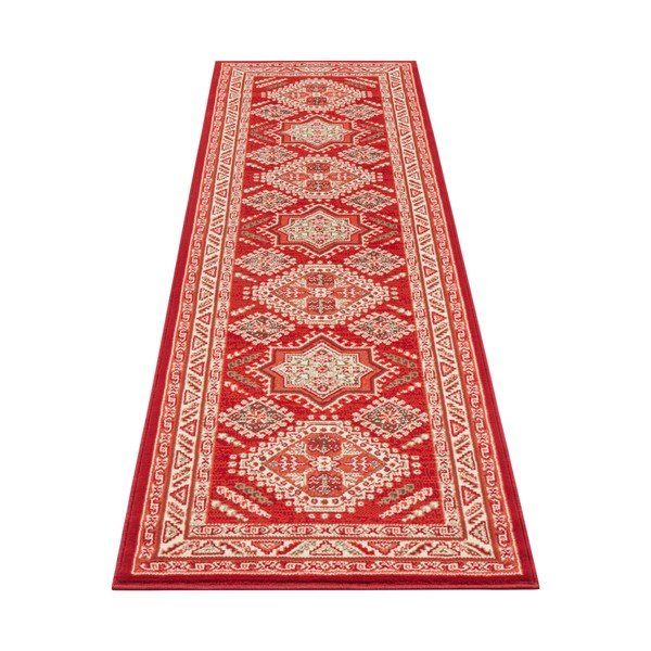 Crveni tepih Nouristan Saricha Belutsch, 80 x 250 cm-image-2