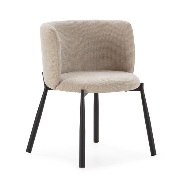 Bež podstavljene blagovaonske stolice u setu 2 kom Ginny – MOME