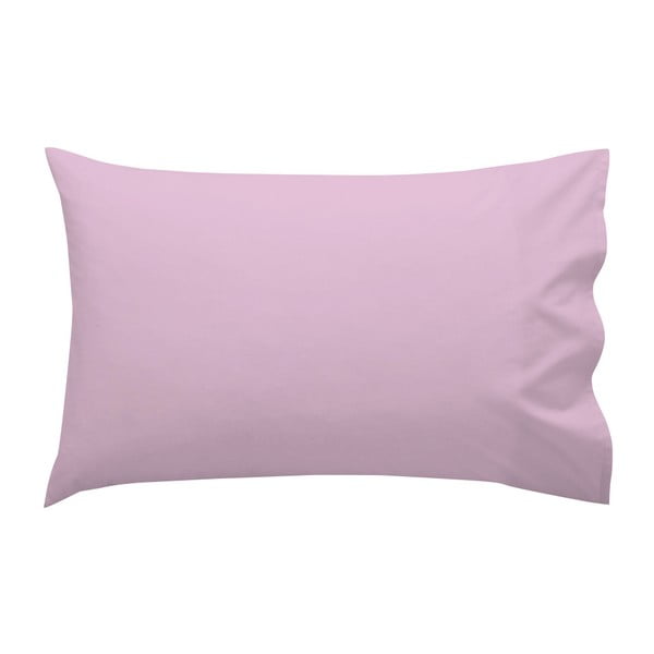 Ružičasta pamučna navlaka za jastuk, 40 x 60 cm