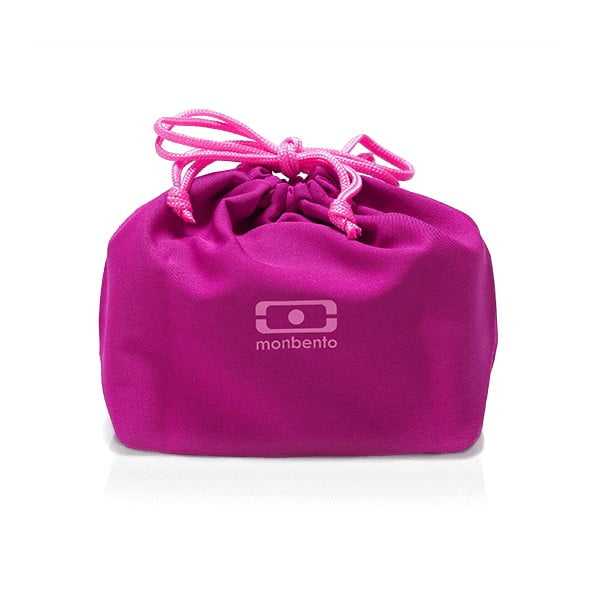 Ružičasti džep za kutiju za grickalice Monbento