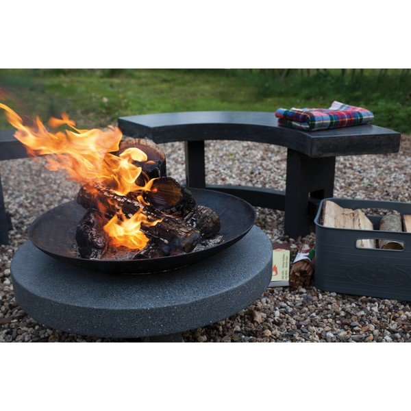 Granitna klupa za kamin Esschert Design-image-3