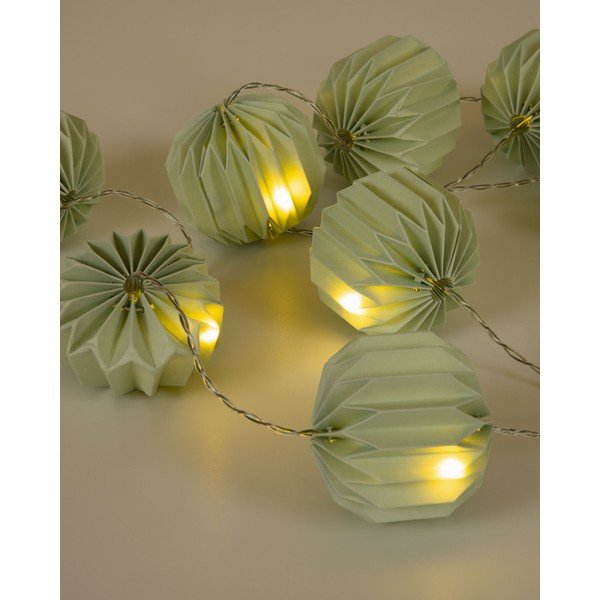 Svijetlo zelena dječja svjetiljka Yulia – Kave Home-image-1