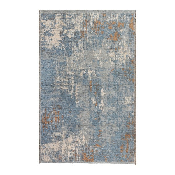 Dvostrani plavo-smeđi tepih Vitaus Dinah, 77 x 200 cm