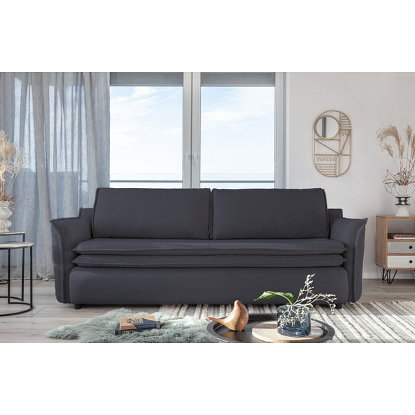 Antracit kauč na razvlačenje Miuform Charming Charlie-image-1