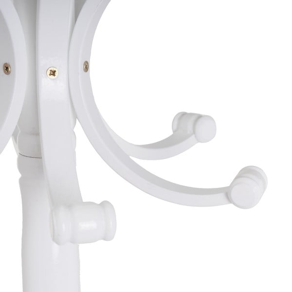 Bijela vješalica od masivne topole Thonet – Casa Selección-image-1