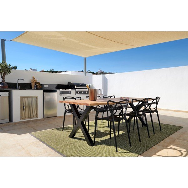 Kaki zeleni unutarnji i vanjski tepih 60x85 cm Effi Apple – Pappelina-image-1