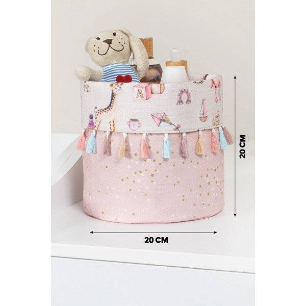 Platnena dječja košara za igračke - Mioli Decor-image-2
