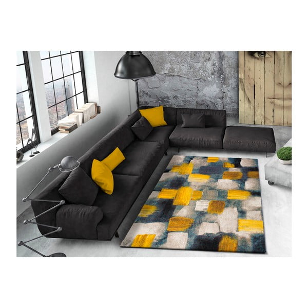 Plavo-žuti tepih Universal Lienzo, 120 x 170 cm-image-1