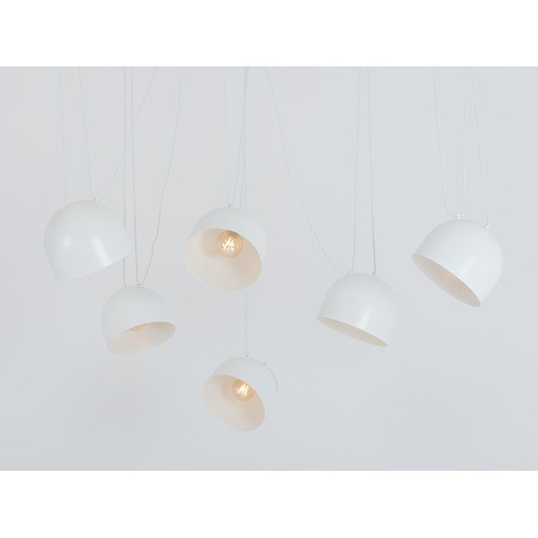 Bijela viseća lampa s metalnim sjenilom 250x250 cm Popo - CustomForm-image-1